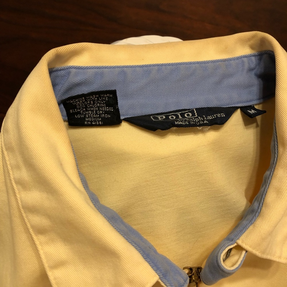 Ralph Lauren Polo Vintage Cotton Coat Unlined